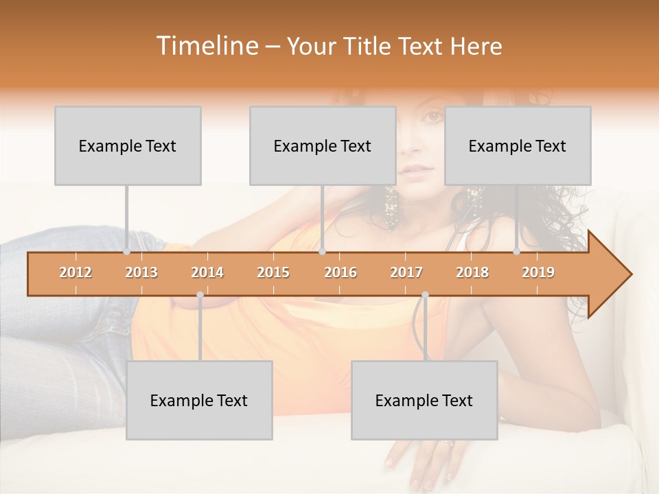 Household Cozy Livingroom PowerPoint Template