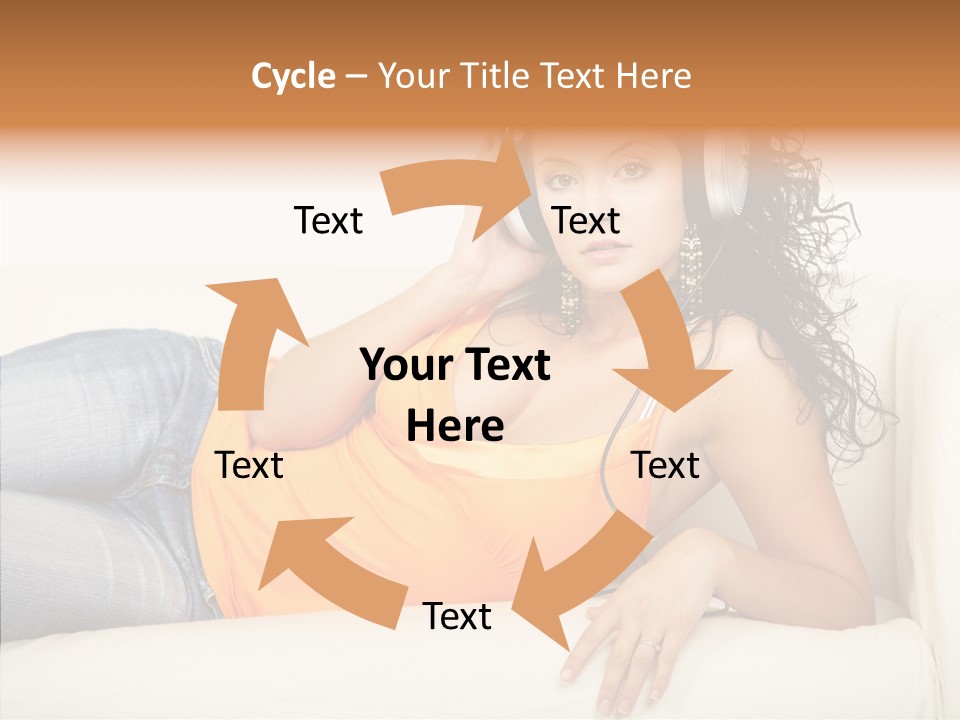 Household Cozy Livingroom PowerPoint Template