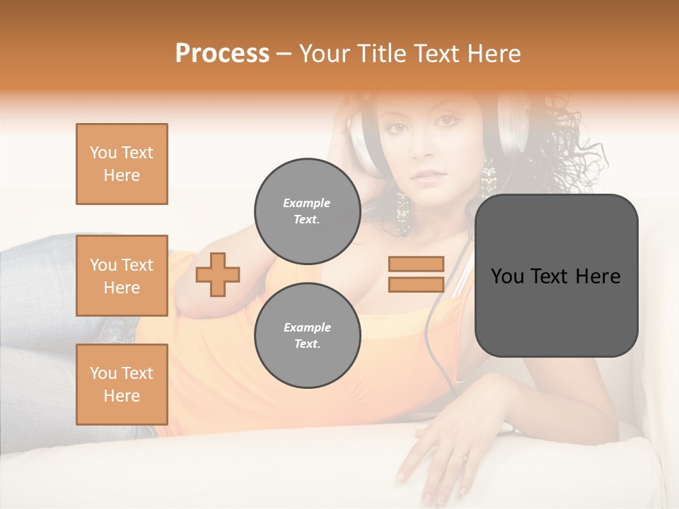 Household Cozy Livingroom PowerPoint Template
