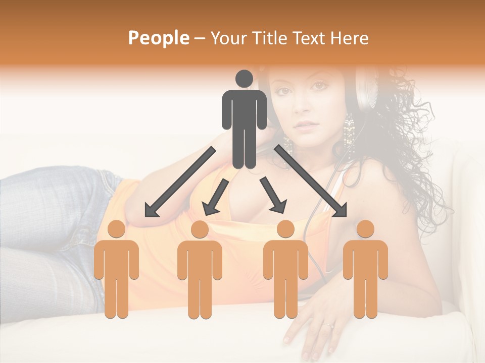 Household Cozy Livingroom PowerPoint Template