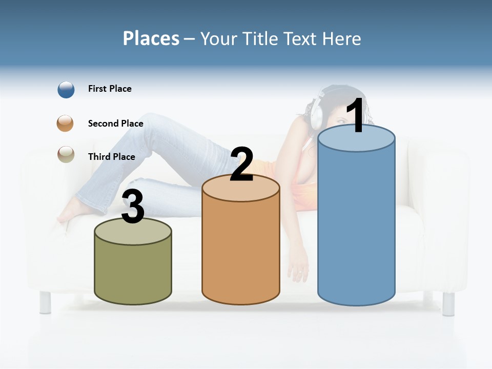 Leisure Brunette House PowerPoint Template