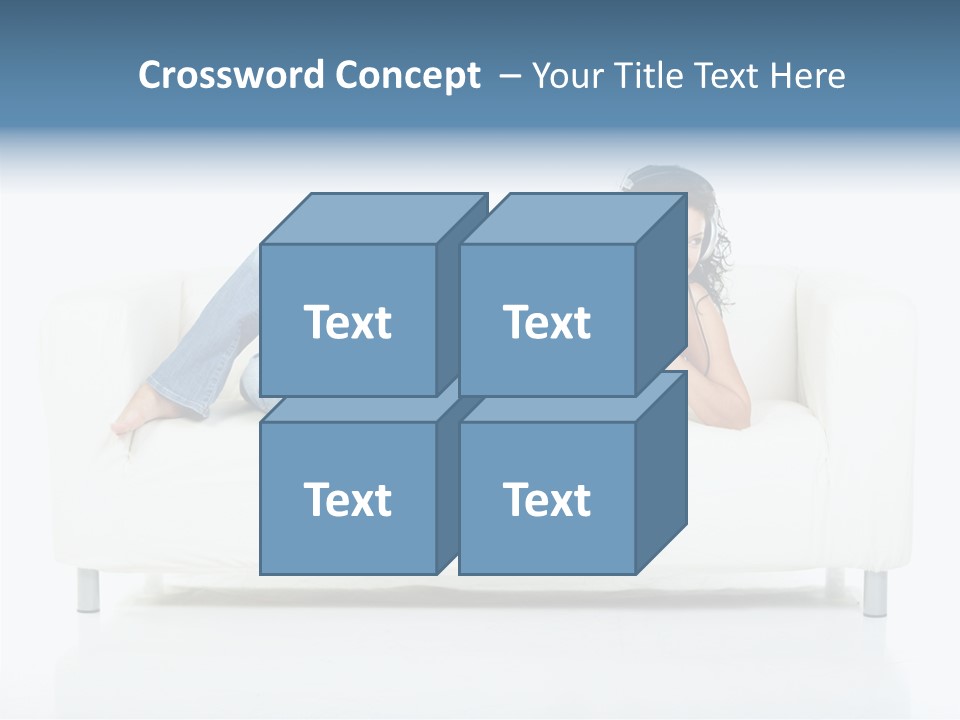 Leisure Brunette House PowerPoint Template