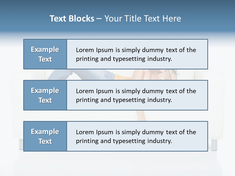 Leisure Brunette House PowerPoint Template