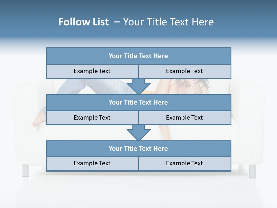 Leisure Brunette House PowerPoint Template