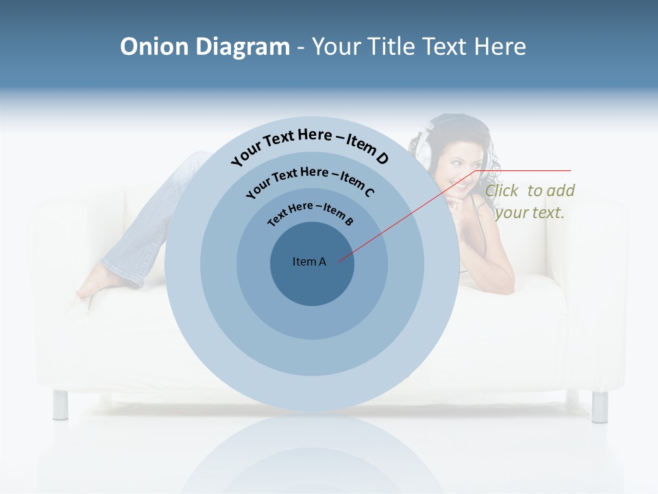 Leisure Brunette House PowerPoint Template