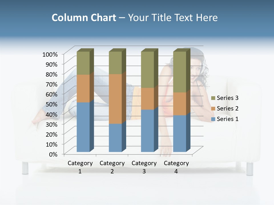 Leisure Brunette House PowerPoint Template