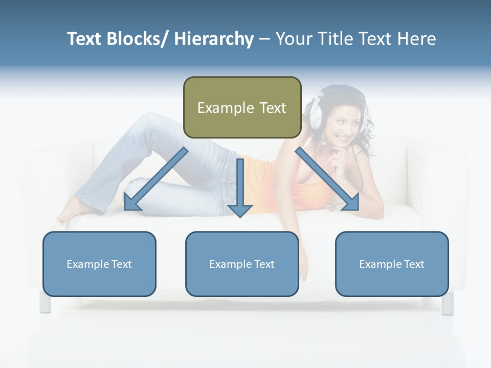 Leisure Brunette House PowerPoint Template