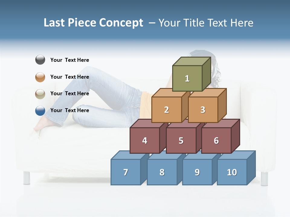 Leisure Brunette House PowerPoint Template