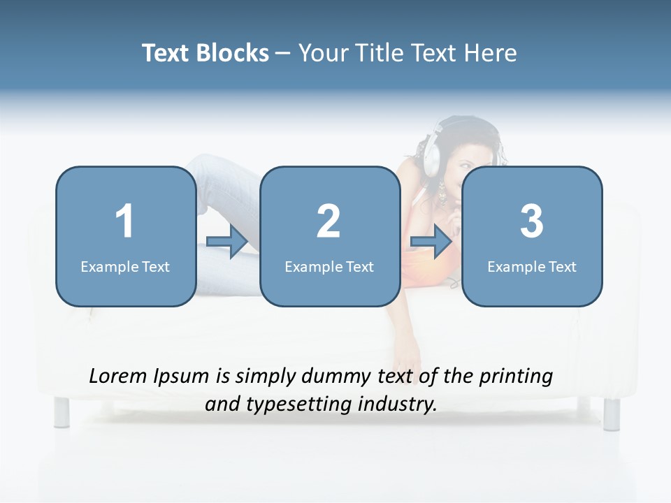 Leisure Brunette House PowerPoint Template