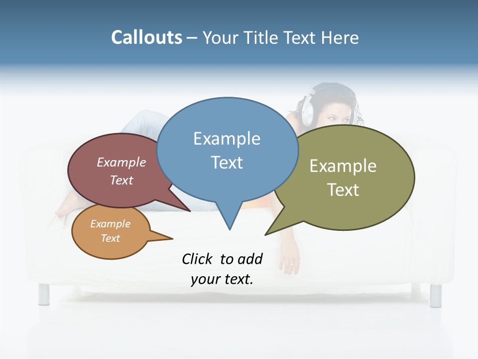 Leisure Brunette House PowerPoint Template