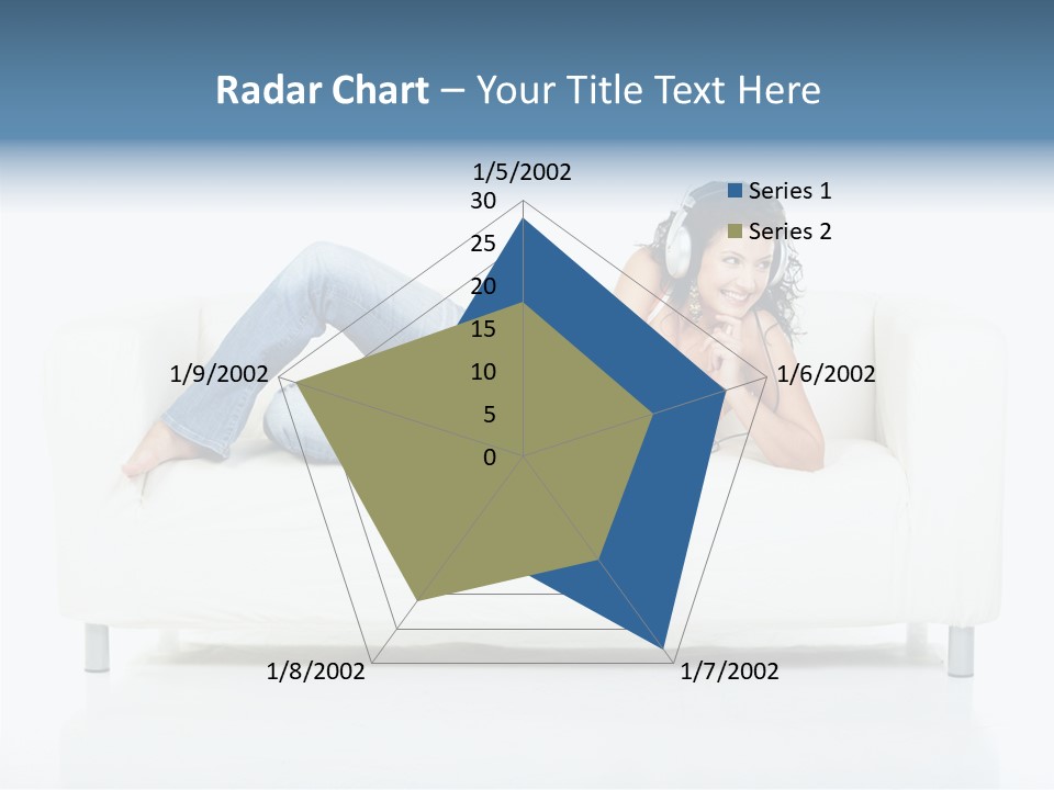 Leisure Brunette House PowerPoint Template