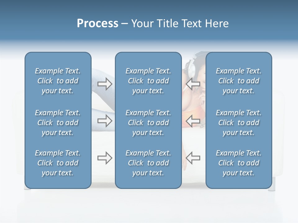 Leisure Brunette House PowerPoint Template