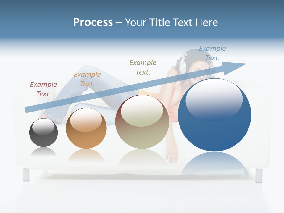 Leisure Brunette House PowerPoint Template