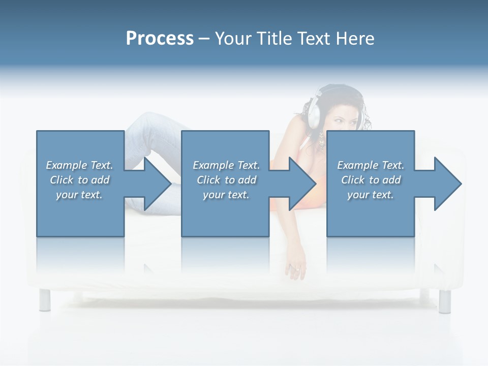 Leisure Brunette House PowerPoint Template