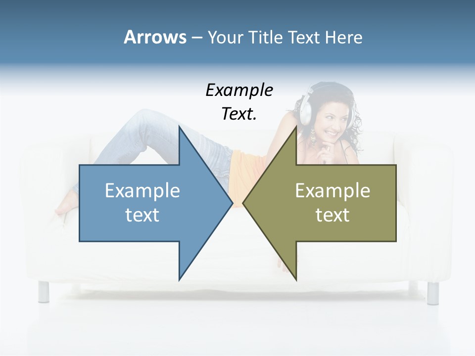 Leisure Brunette House PowerPoint Template