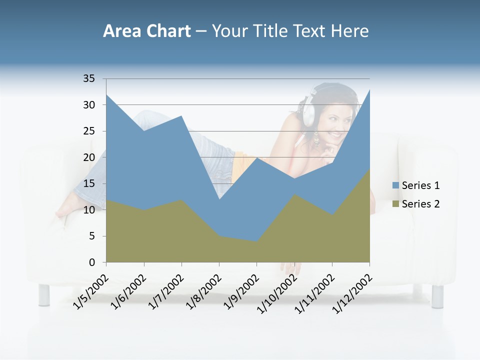 Leisure Brunette House PowerPoint Template