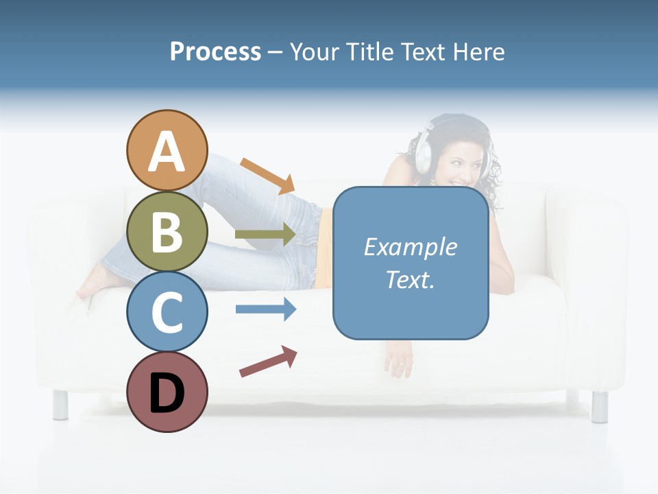 Leisure Brunette House PowerPoint Template