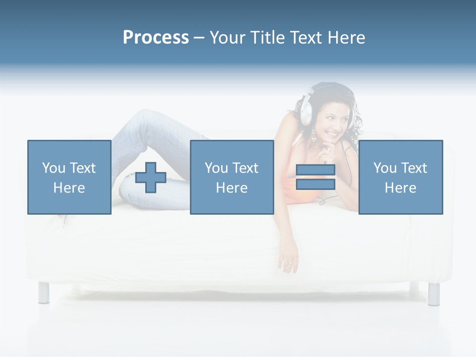 Leisure Brunette House PowerPoint Template