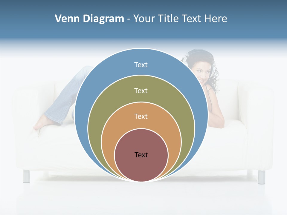 Leisure Brunette House PowerPoint Template