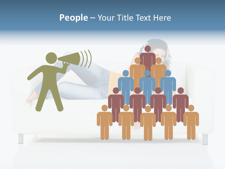 Leisure Brunette House PowerPoint Template