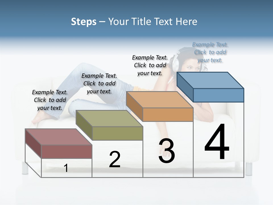 Leisure Brunette House PowerPoint Template