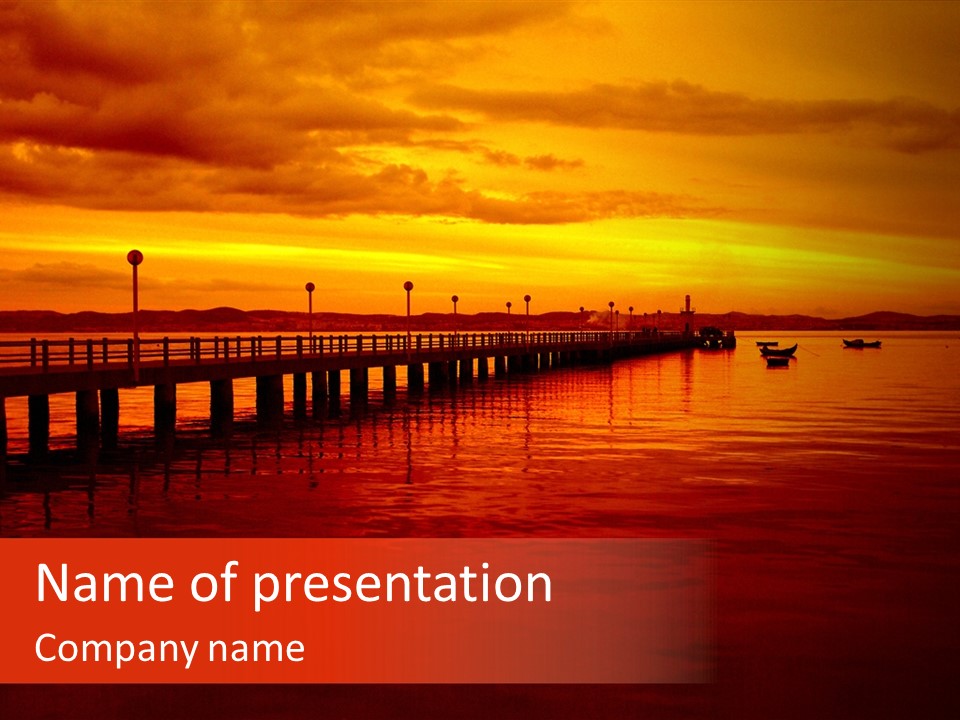 Sky Portugal Illuminated PowerPoint Template