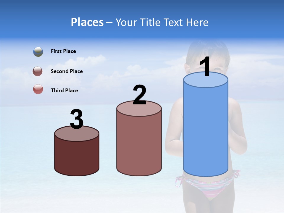 Sunny Blue Drinking PowerPoint Template