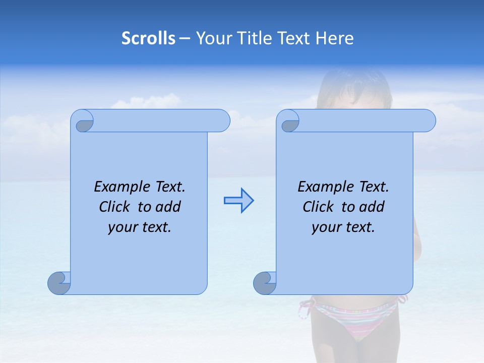 Sunny Blue Drinking PowerPoint Template