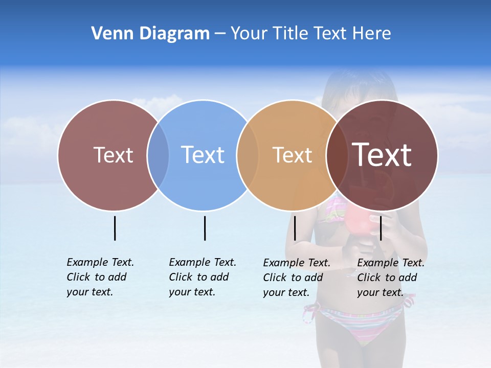 Sunny Blue Drinking PowerPoint Template