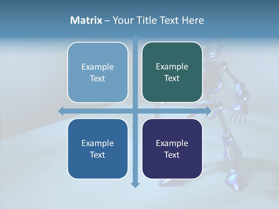 Graphic Smart Robot PowerPoint Template