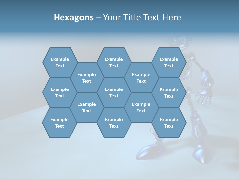 Graphic Smart Robot PowerPoint Template