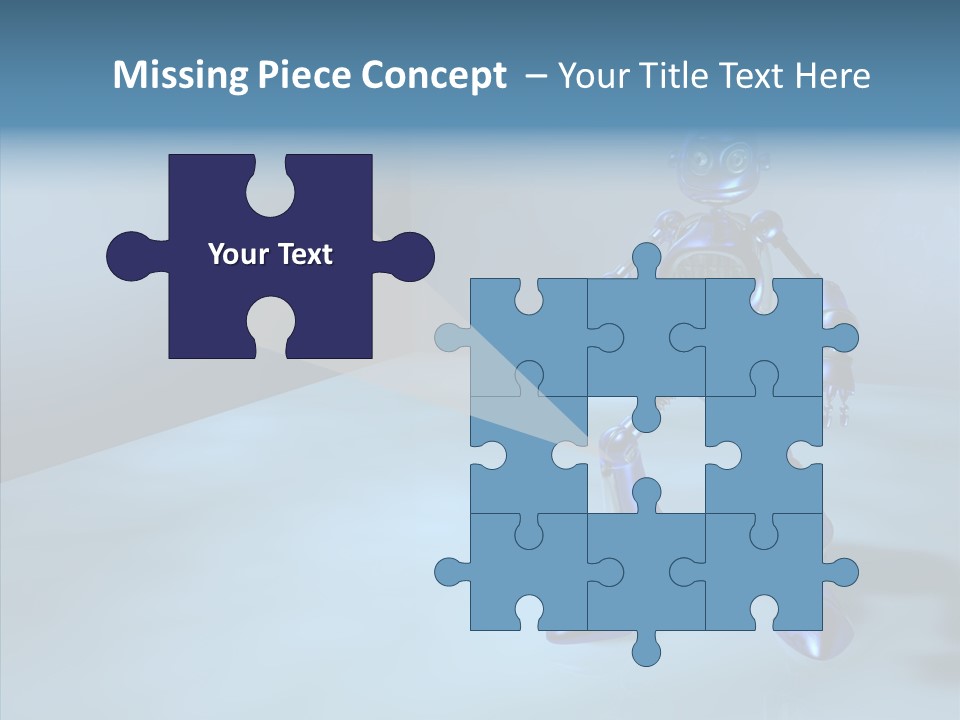 Graphic Smart Robot PowerPoint Template