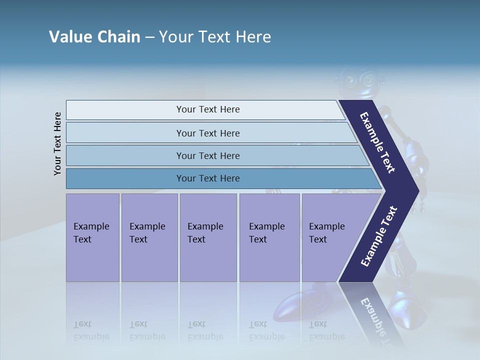 Graphic Smart Robot PowerPoint Template