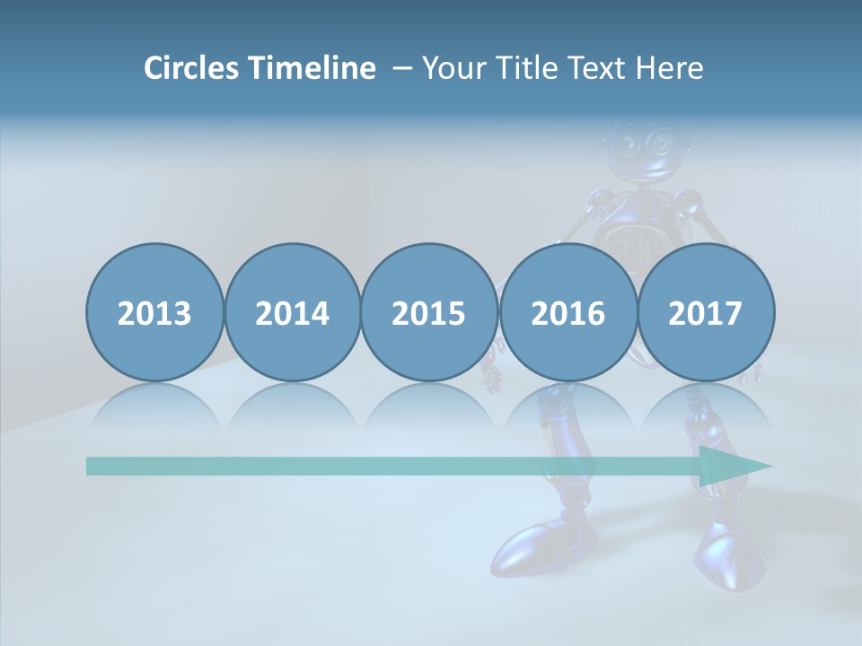 Graphic Smart Robot PowerPoint Template