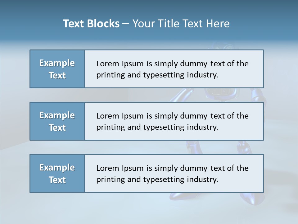 Graphic Smart Robot PowerPoint Template