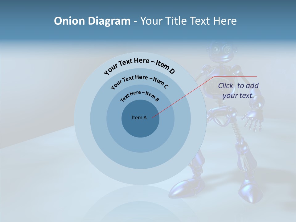 Graphic Smart Robot PowerPoint Template