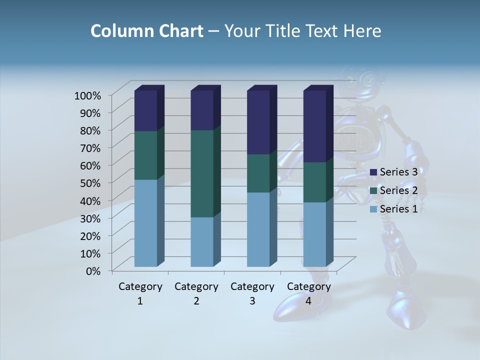 Graphic Smart Robot PowerPoint Template