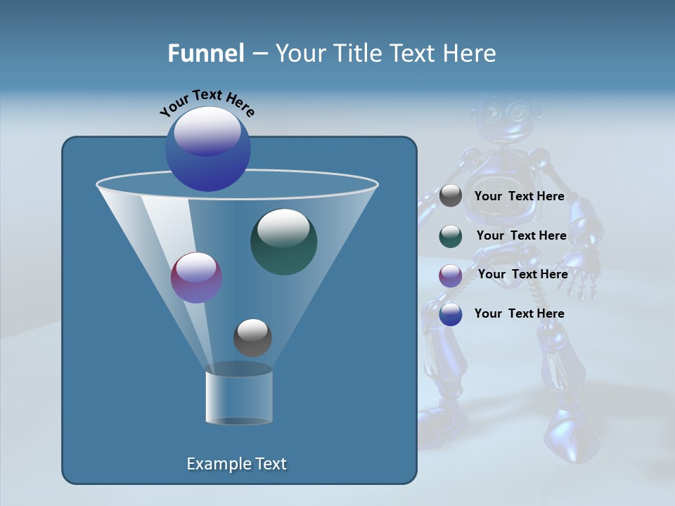 Graphic Smart Robot PowerPoint Template