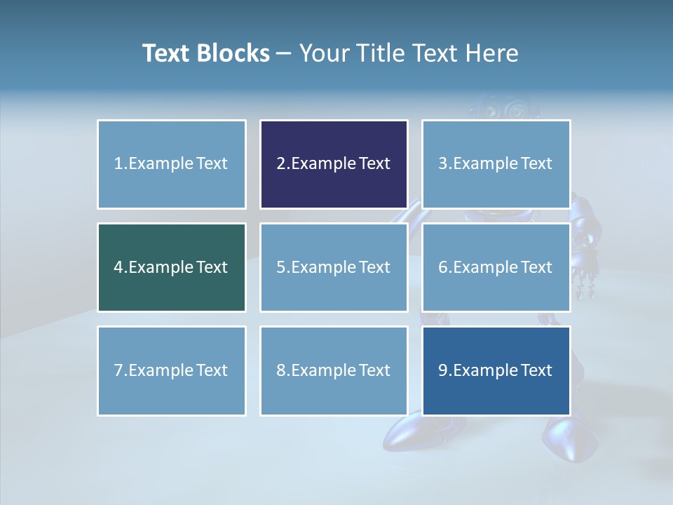 Graphic Smart Robot PowerPoint Template