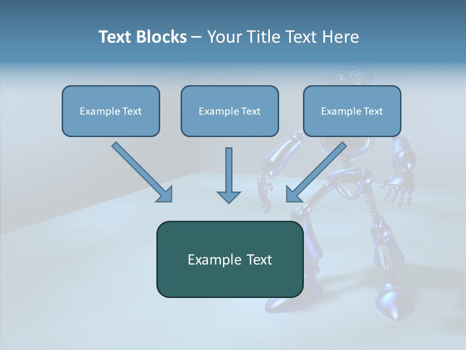 Graphic Smart Robot PowerPoint Template
