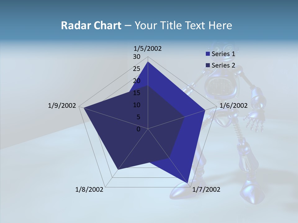 Graphic Smart Robot PowerPoint Template