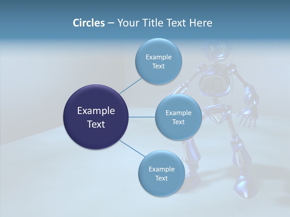 Graphic Smart Robot PowerPoint Template