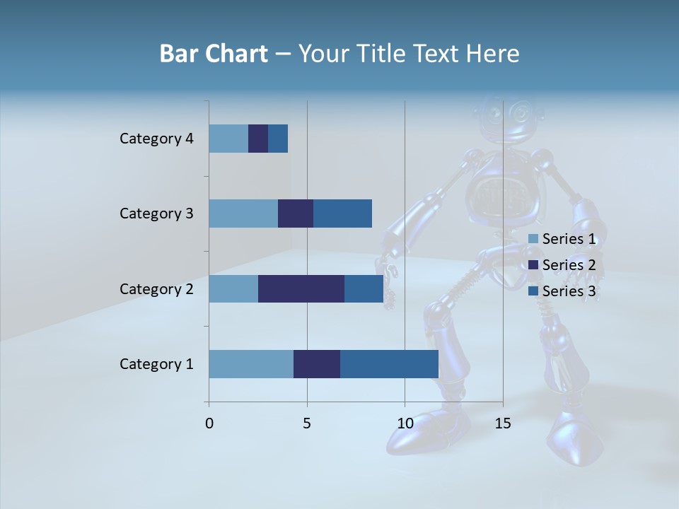 Graphic Smart Robot PowerPoint Template