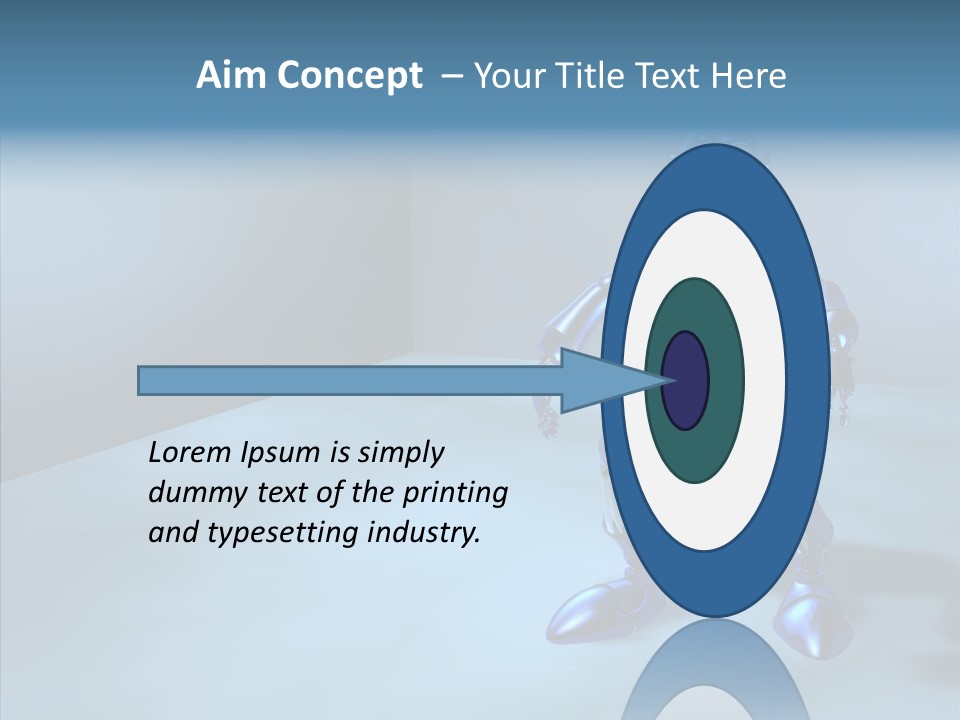 Graphic Smart Robot PowerPoint Template