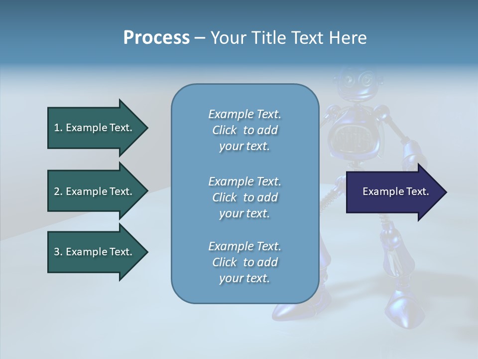 Graphic Smart Robot PowerPoint Template