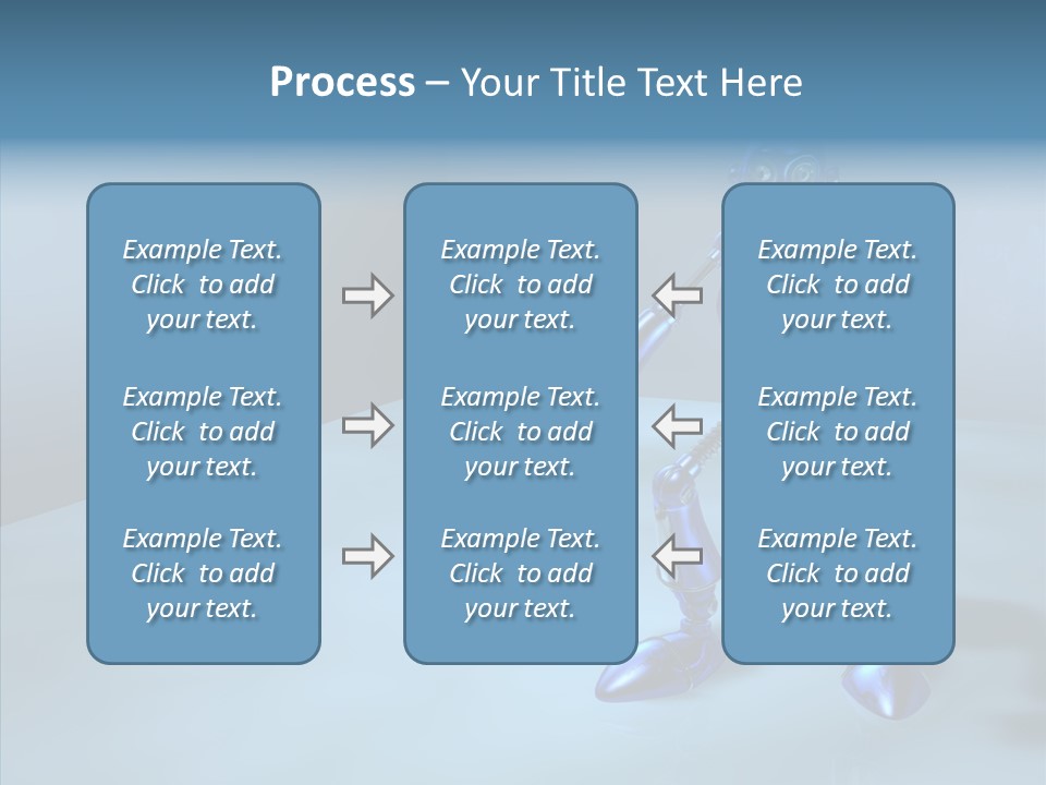 Graphic Smart Robot PowerPoint Template