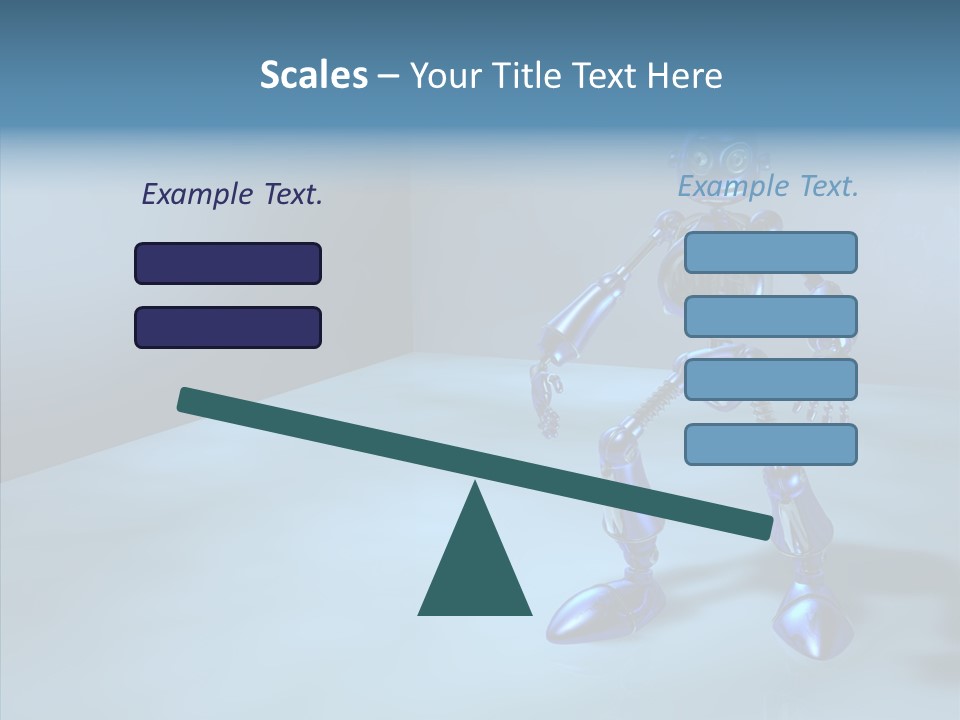 Graphic Smart Robot PowerPoint Template