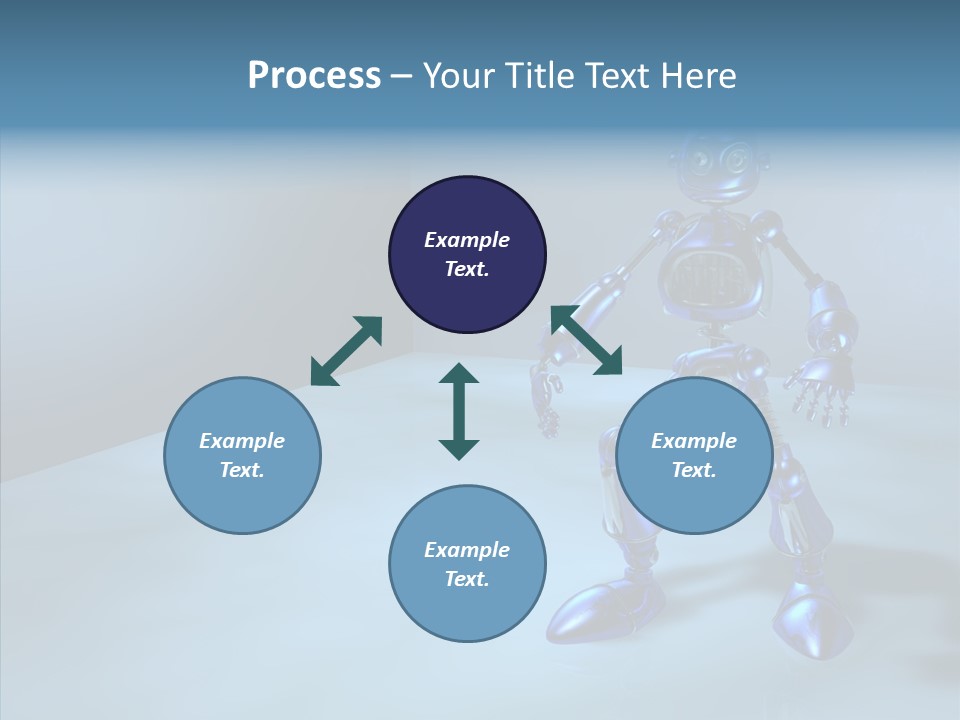 Graphic Smart Robot PowerPoint Template