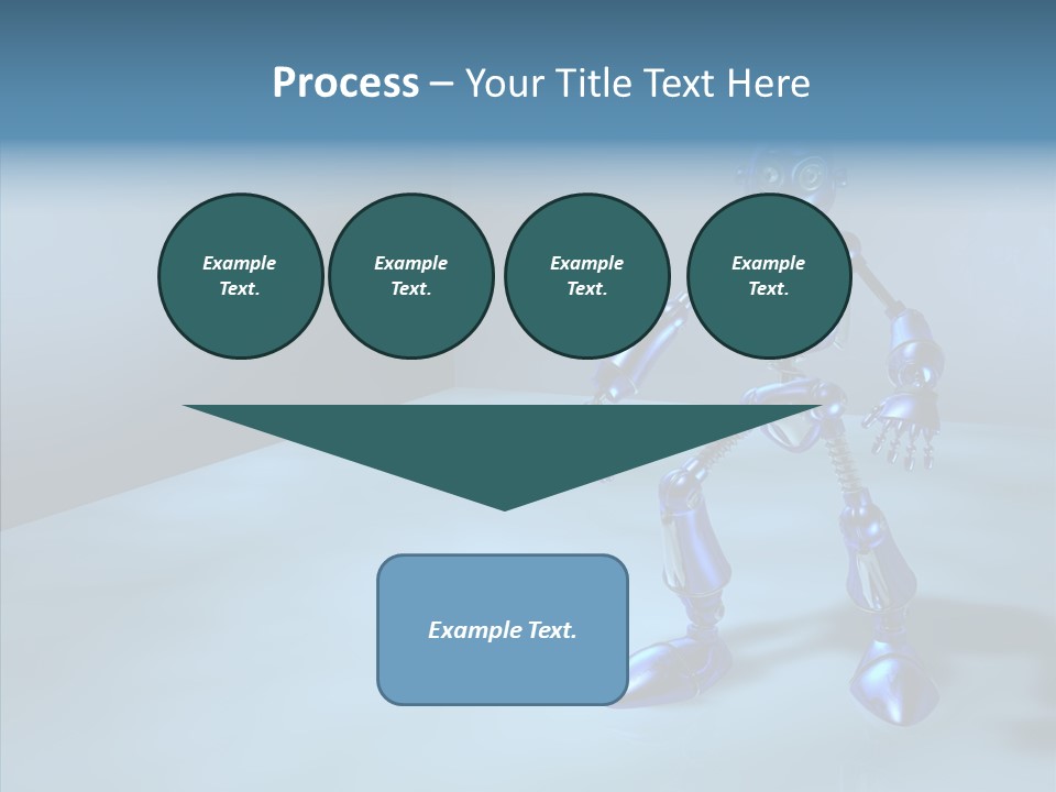 Graphic Smart Robot PowerPoint Template