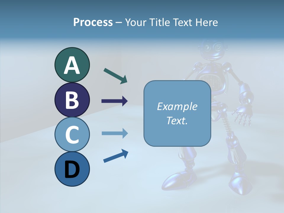 Graphic Smart Robot PowerPoint Template